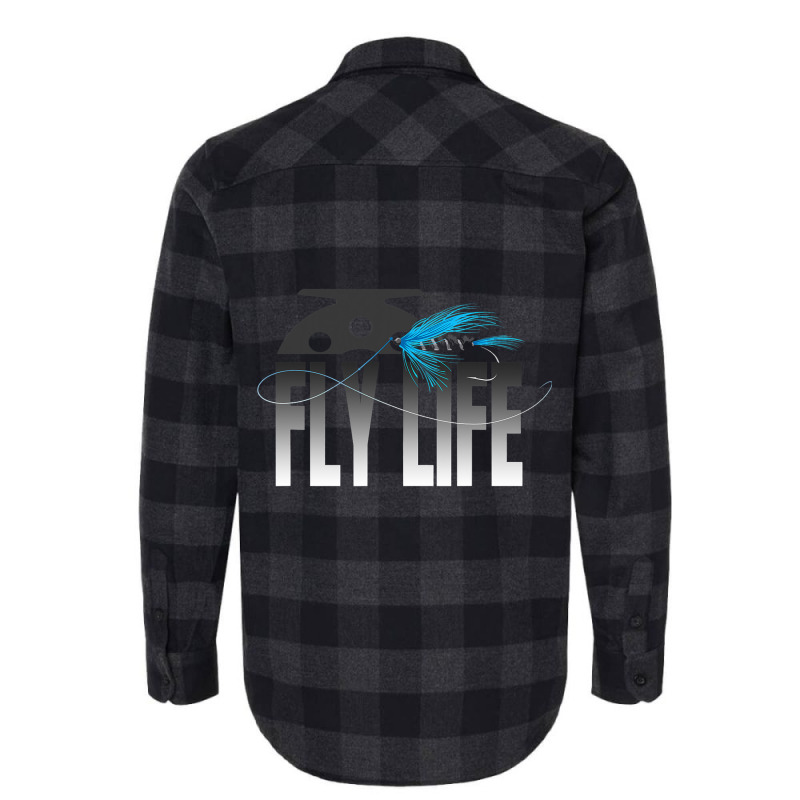 Fly Fishing Fly Life Fly Fisherman Flannel Shirt | Artistshot