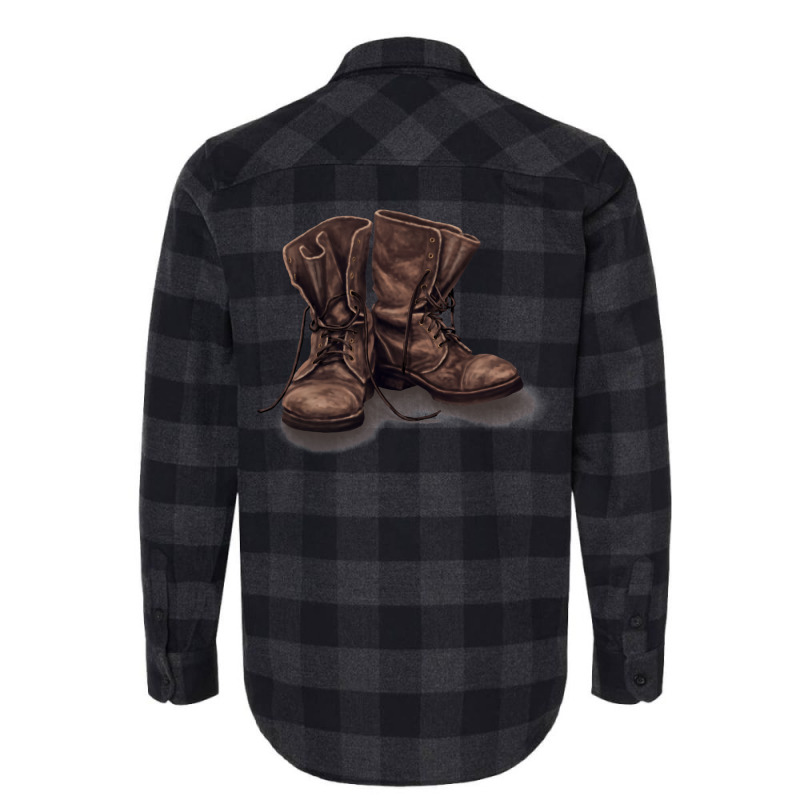 Boots   5e Series Flannel Shirt by filesphomp | Artistshot