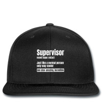 Supervisor Director Boss Manager Coordinator Facil Printed Hat | Artistshot