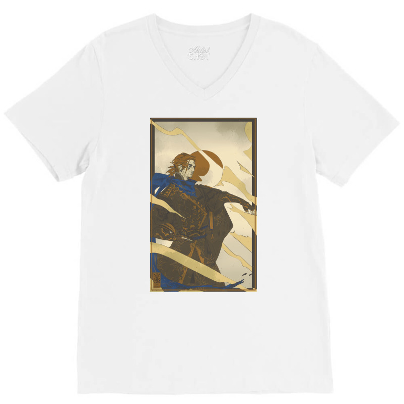 Caleb 01 V-neck Tee | Artistshot