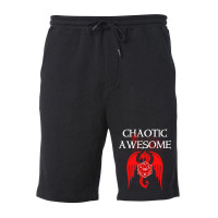 Chaotic Awesome Fleece Short | Artistshot