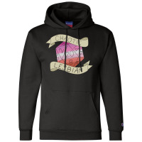 Chaotic Lesbian D20 Champion Hoodie | Artistshot