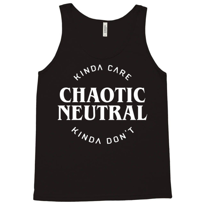 Chaotic Neutral 7 Tank Top by filesphomp | Artistshot