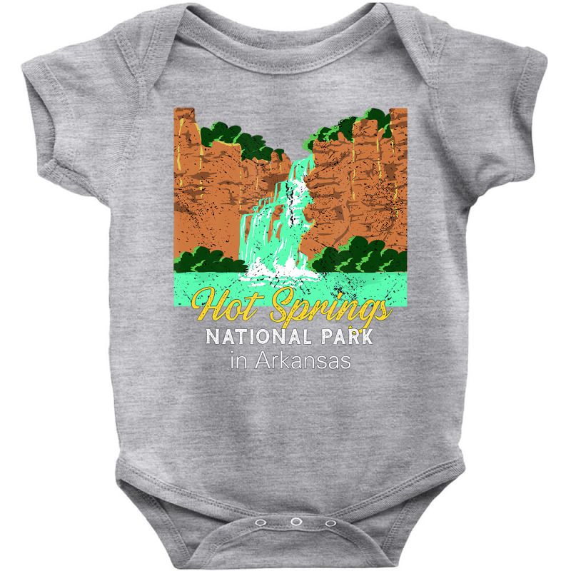 Hot Springs National Park Arkansas T Shirt Baby Bodysuit by kranendon | Artistshot