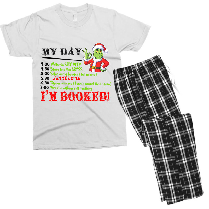 My Day Wallow In Self Pity Stare Into The Abyss So Men's T-shirt Pajama Set | Artistshot