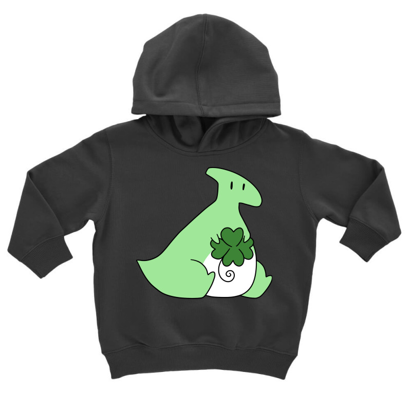 Lucky Green Hadrosaurus Toddler Hoodie | Artistshot