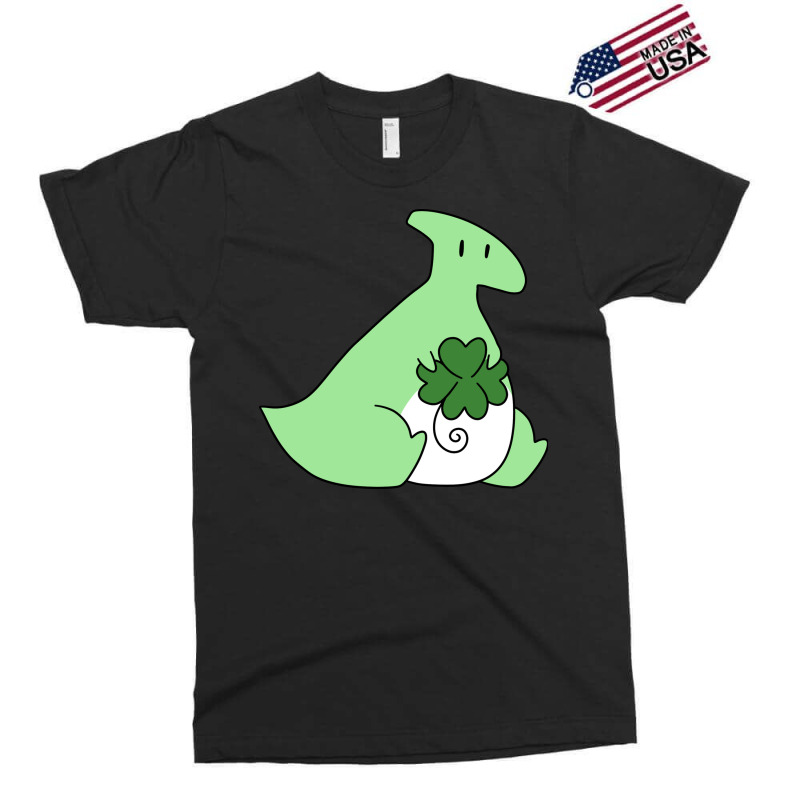 Lucky Green Hadrosaurus Exclusive T-shirt | Artistshot