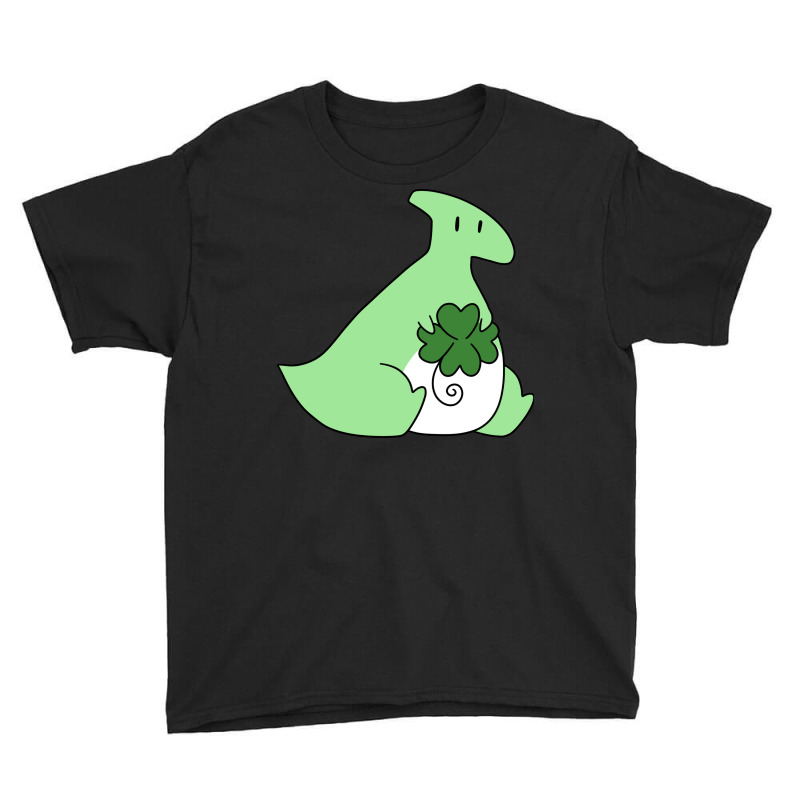 Lucky Green Hadrosaurus Youth Tee | Artistshot