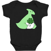 Lucky Green Hadrosaurus Baby Bodysuit | Artistshot