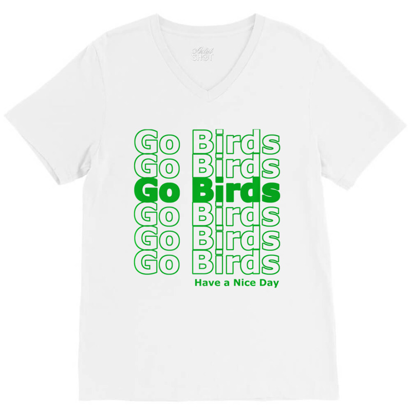 Thank You, Go Birds Premium T Shirt V-neck Tee | Artistshot