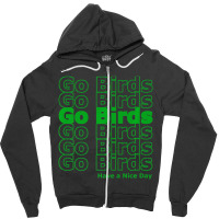 Thank You, Go Birds Premium T Shirt Zipper Hoodie | Artistshot