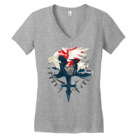 Final Fantasy Viii   Gunblades And Angels Women's V-neck T-shirt | Artistshot