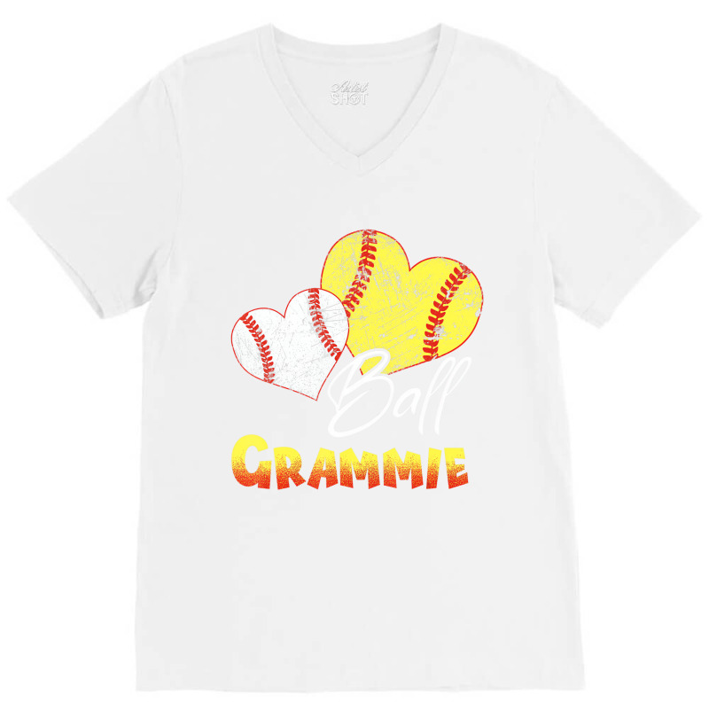 Funny Ball Grammie Softball Baseball Gifts T Shirt V-neck Tee | Artistshot