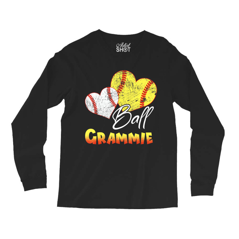 Funny Ball Grammie Softball Baseball Gifts T Shirt Long Sleeve Shirts | Artistshot