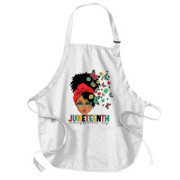 Juneteenth Is My Independence Day Black Queen And Medium-length Apron | Artistshot