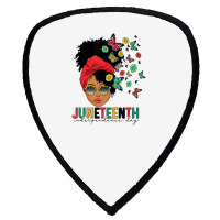 Juneteenth Is My Independence Day Black Queen And Shield S Patch | Artistshot