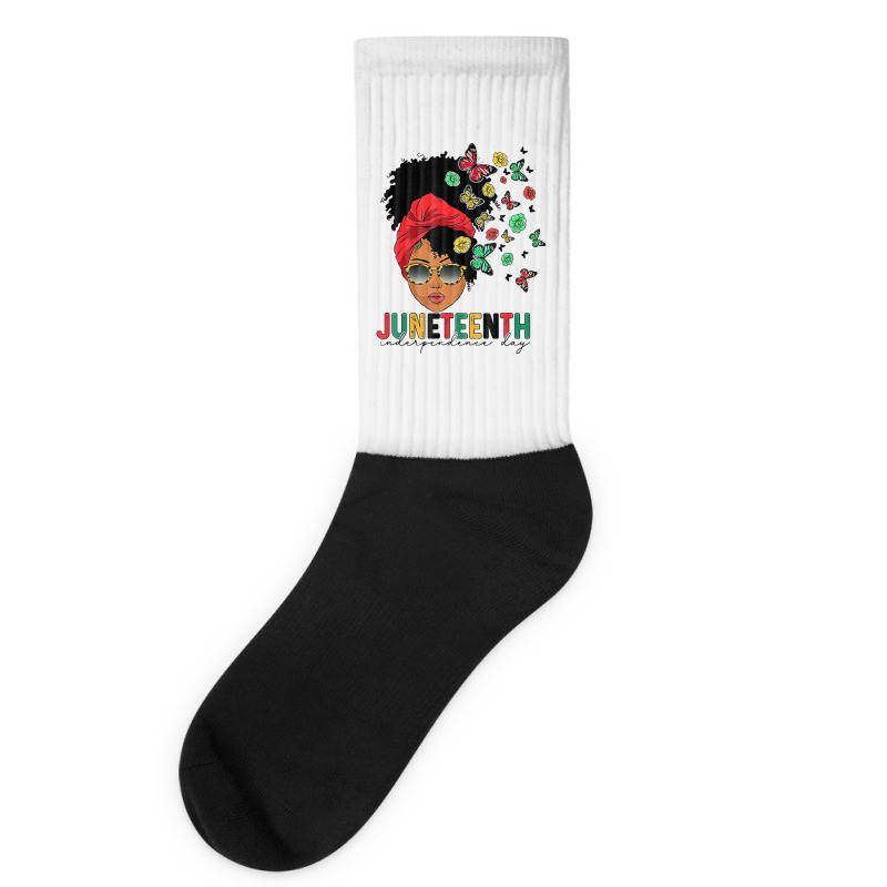 Juneteenth Is My Independence Day Black Queen And Socks | Artistshot