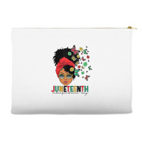 Juneteenth Is My Independence Day Black Queen And Accessory Pouches | Artistshot