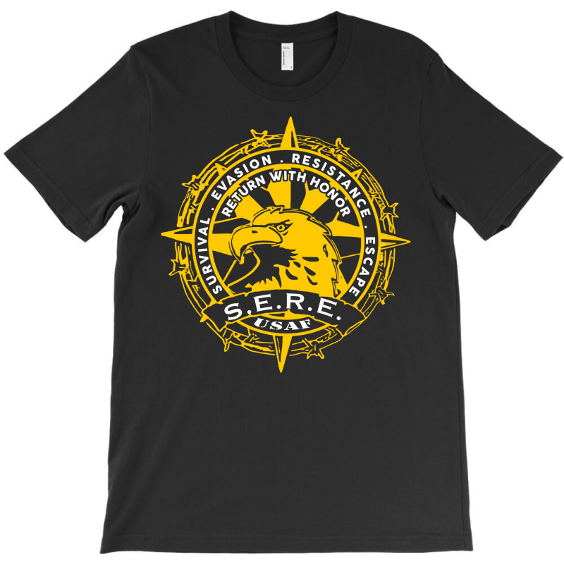 Survival Evasion Resistance Escape Usaf Army T-Shirt by Kengkong27 | Artistshot