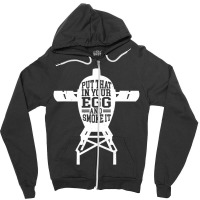 Funny Bbq Gift! For Fans Of Smoking, Grilling And Zipper Hoodie | Artistshot