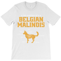 The Anatomy Of A Belgian Malinois For Dog Lover Pu T-shirt | Artistshot