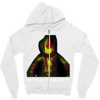 The Backrooms Partygoer T Shirt Zipper Hoodie | Artistshot