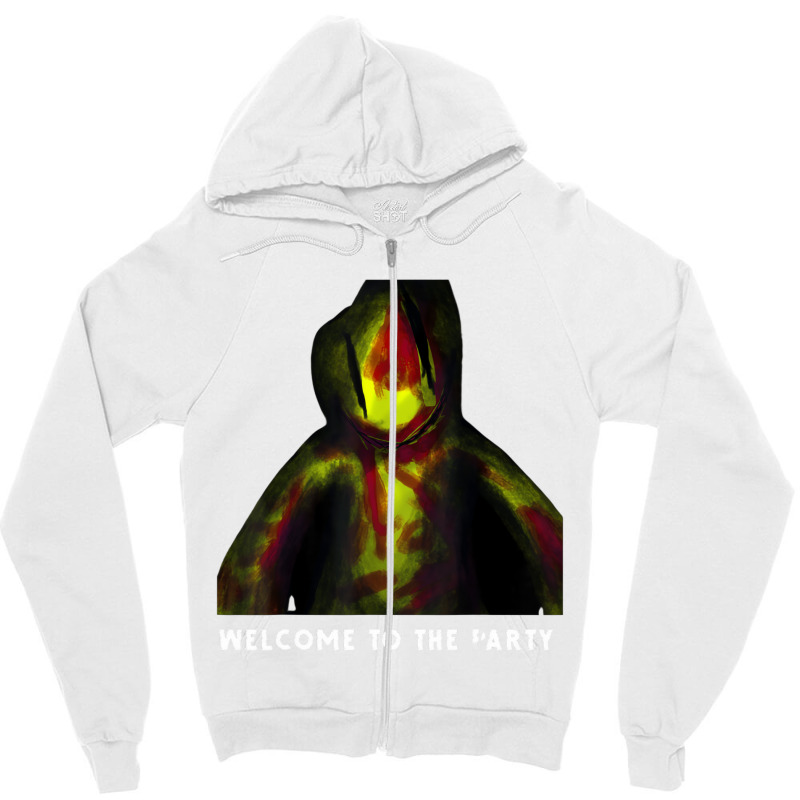 The Backrooms Partygoer T Shirt Zipper Hoodie | Artistshot