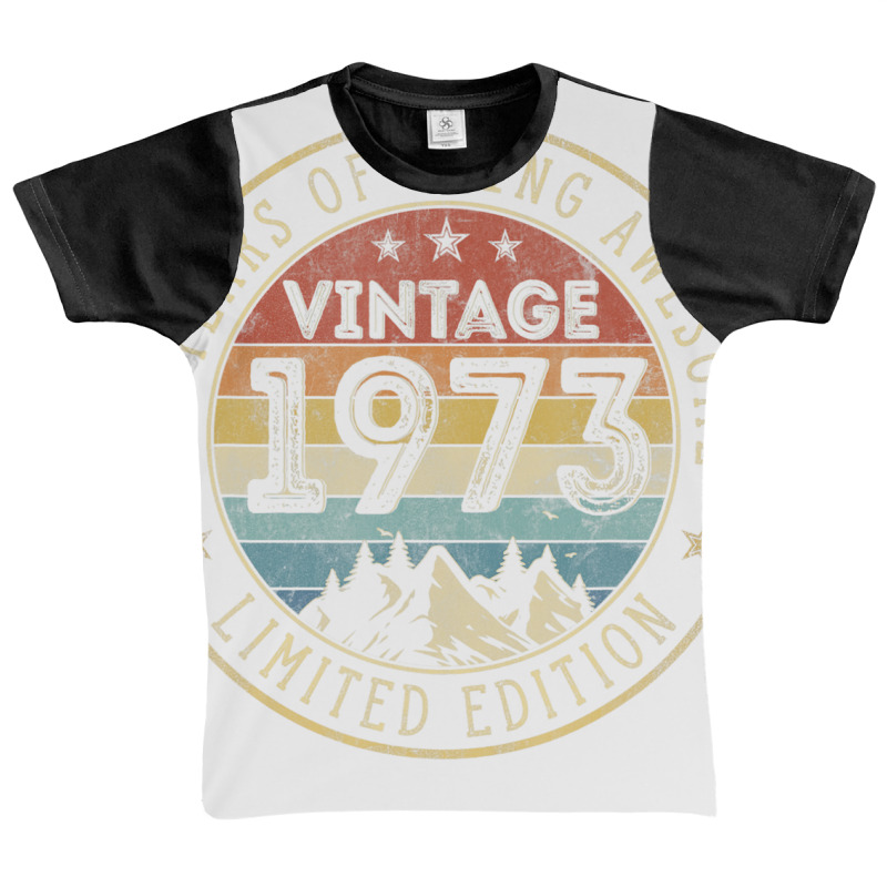 Vintage 1973 Limited Edition 50 Yr Old Bday 50th B Graphic Youth T-shirt by greifelqcoo | Artistshot