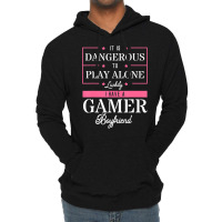 I Have A Gamer Boyfriend Gaming Matching Valentine Lightweight Hoodie | Artistshot