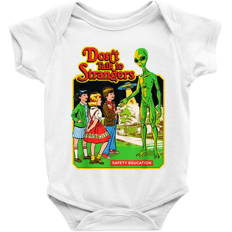 Don 't Talk To Ufo Baby Bodysuit | Artistshot