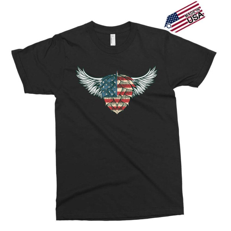 Craft Beer Hops American Flag Usa | For Beer Drinkers Exclusive T-shirt | Artistshot