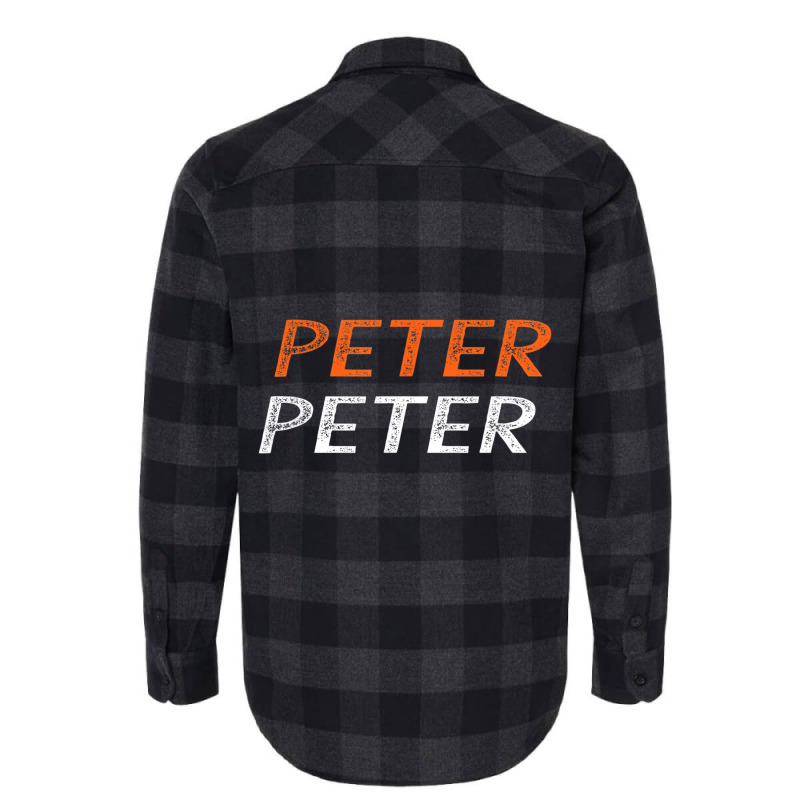 Mens Peter Peter Pumpkin Eater Halloween Couples C Flannel Shirt | Artistshot