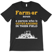 Funny Farmers Gift For Farm, Tractor & Farming Fan T-shirt | Artistshot