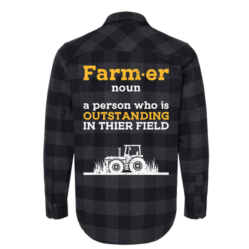 Funny Farmers Gift For Farm, Tractor & Farming Fan Flannel Shirt | Artistshot