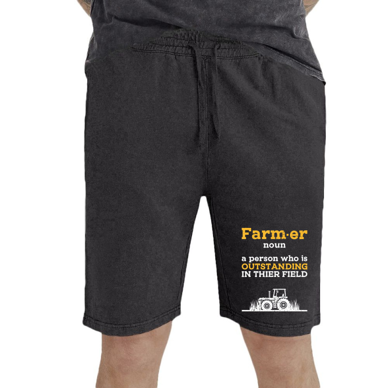 Funny Farmers Gift For Farm, Tractor & Farming Fan Vintage Short | Artistshot