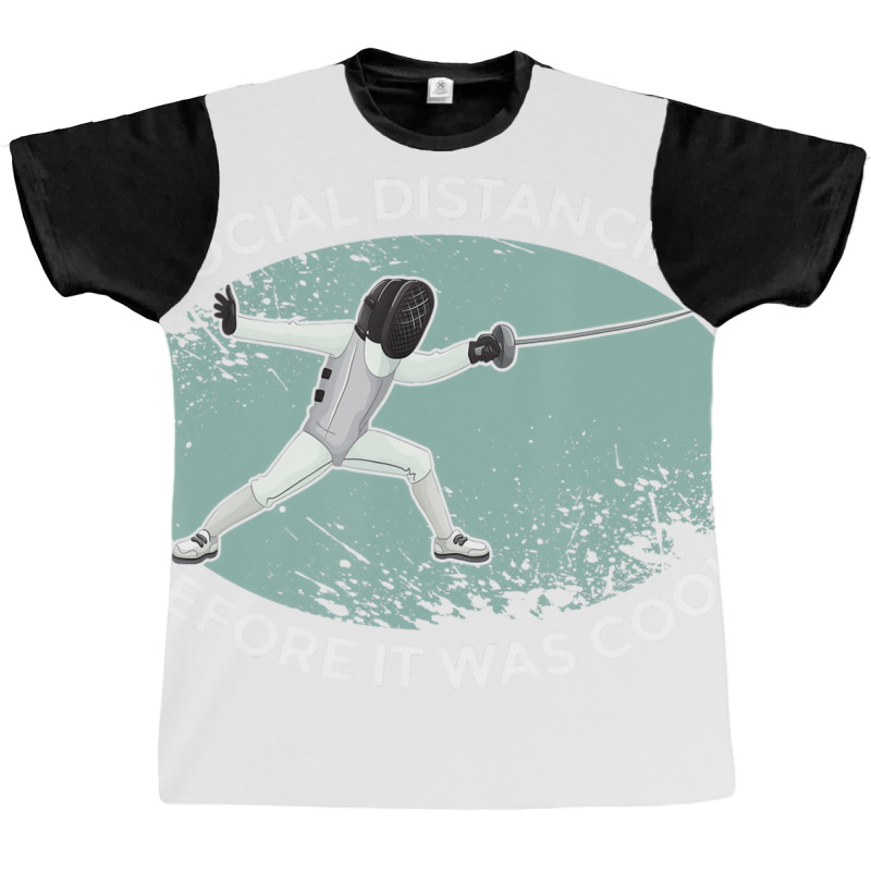 Funny Fencing Humor Hit Others First Professional Graphic T-shirt | Artistshot