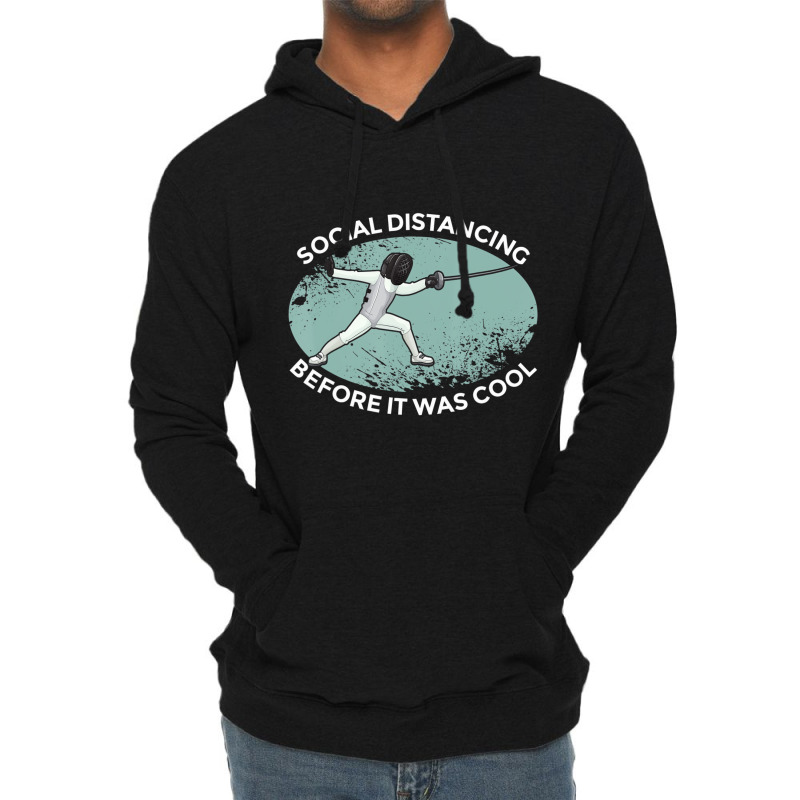 Funny Fencing Humor Hit Others First Professional Lightweight Hoodie | Artistshot