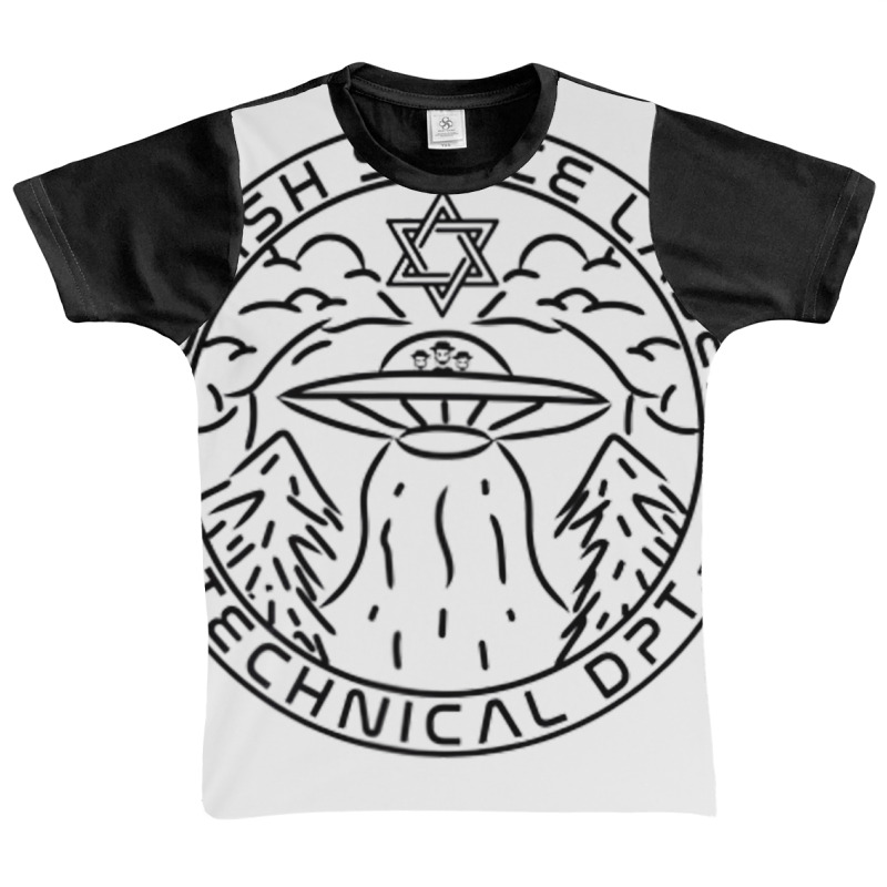 Jewish Space Laser Techincal Department Badge Funn Graphic Youth T-shirt | Artistshot