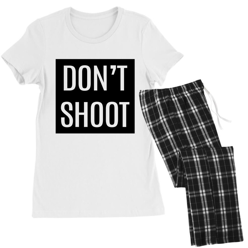 Don't Shoot Women's Pajamas Set by Chris Ceconello | Artistshot