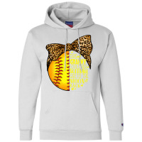 This Granny Loves Her Softball Girl Mother's Day L Champion Hoodie | Artistshot