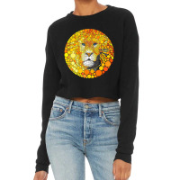 Polka Dot Lion International Dot Day Boys Kids Men Cropped Sweater | Artistshot