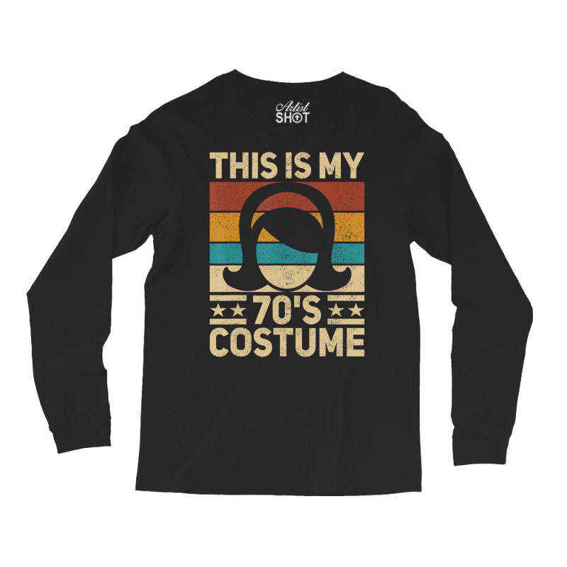 This Is My 70s Costume Funny Vintage Women Girl Re Long Sleeve Shirts | Artistshot