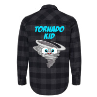 Funny Tornado Gift For Chaser Kids Boys Girls Stor Flannel Shirt | Artistshot