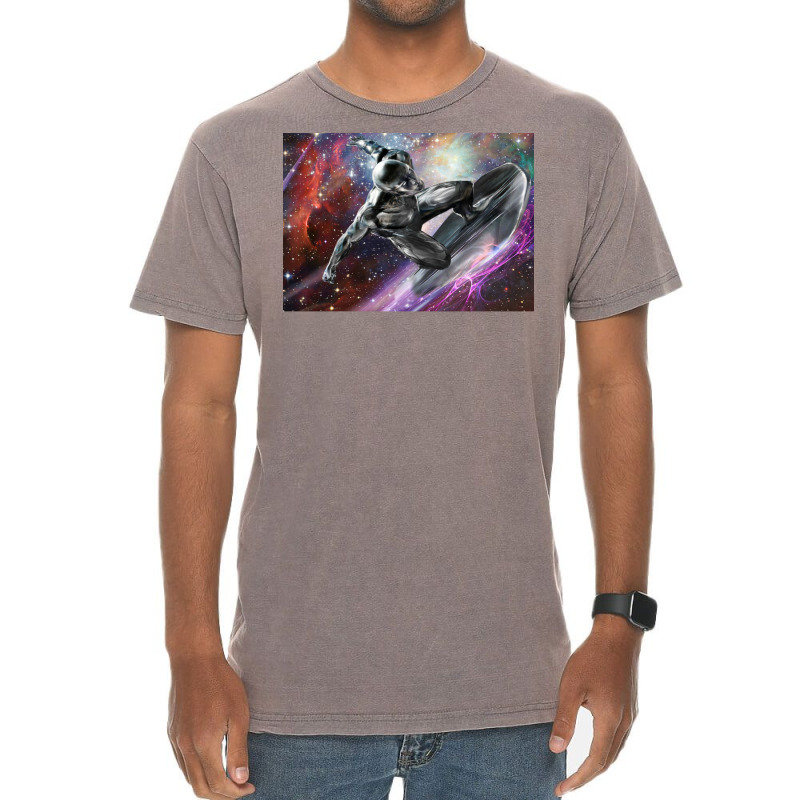 Silver Surfer 2 Vintage T-Shirt by alchaobpsr | Artistshot