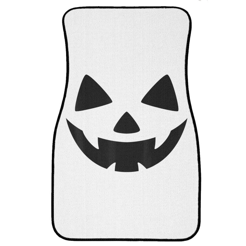 Men's Women's Pumpkin Monster Face Halloween Costu Front Car Mat | Artistshot