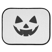 Men's Women's Pumpkin Monster Face Halloween Costu Rear Car Mat | Artistshot