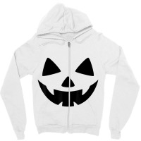 Men's Women's Pumpkin Monster Face Halloween Costu Zipper Hoodie | Artistshot