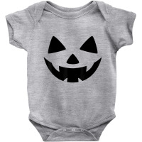 Men's Women's Pumpkin Monster Face Halloween Costu Baby Bodysuit | Artistshot