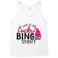 This Is My Lucky Bingo Shirt Funny Bingo Lover Gno Tank Top | Artistshot