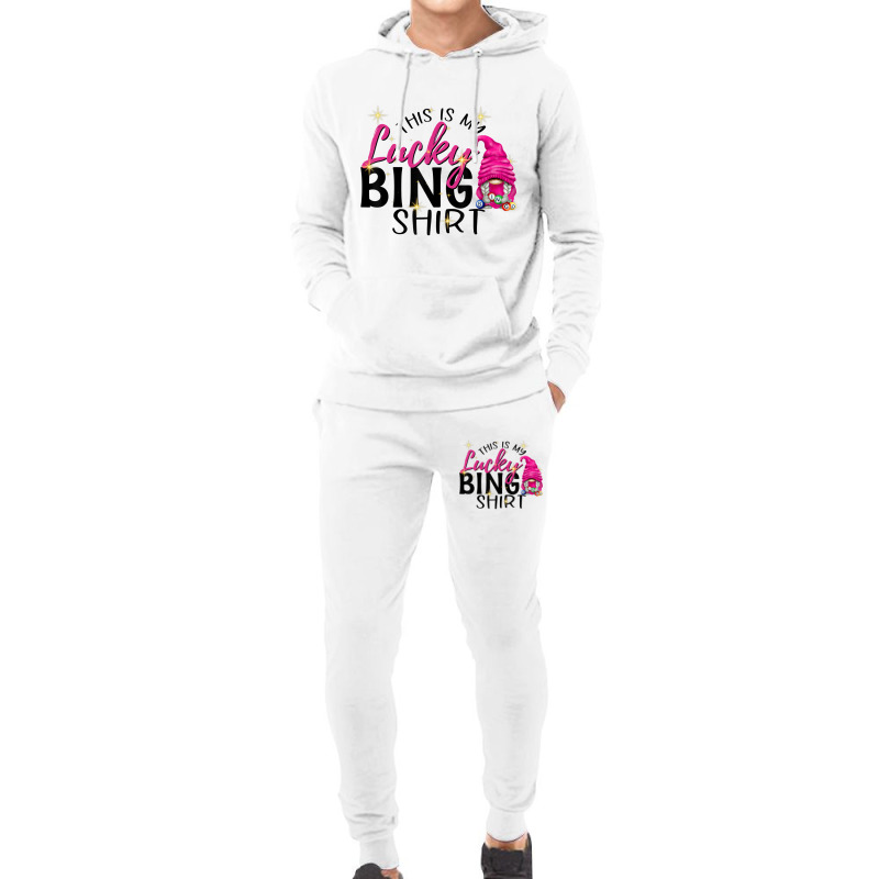 This Is My Lucky Bingo Shirt Funny Bingo Lover Gno Hoodie & Jogger Set | Artistshot